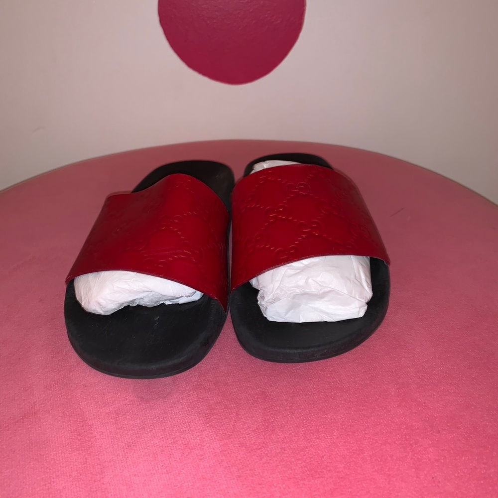 Gucci signature slide sandal